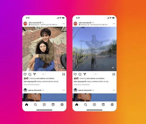 Instagram agrega música para publicaciones en carrusel con video