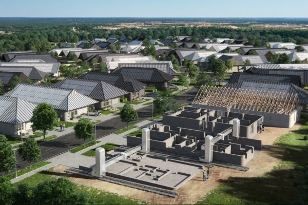 ¿Cuánto cuesta una casa con diseño icónico impresa en 3D en Texas?