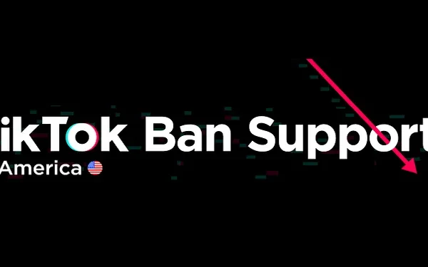 El apoyo a la venta masiva de TikTok en EE.UU. está disminuyendo [Infographic]