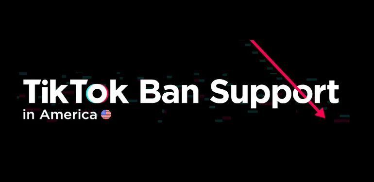 El apoyo a la venta masiva de TikTok en EE.UU. está disminuyendo [Infographic]