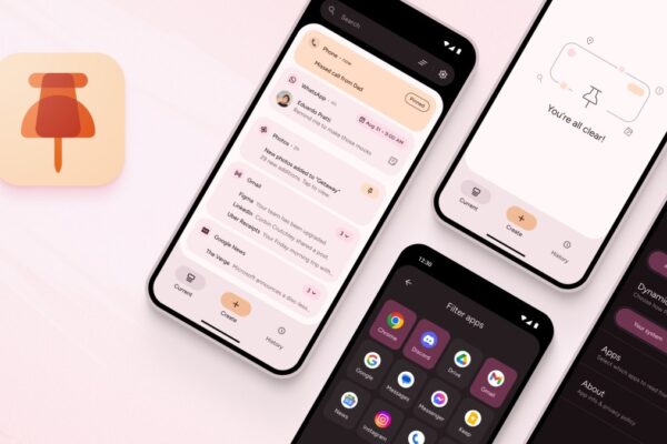 Pinnit Android app lets you search through your notification history