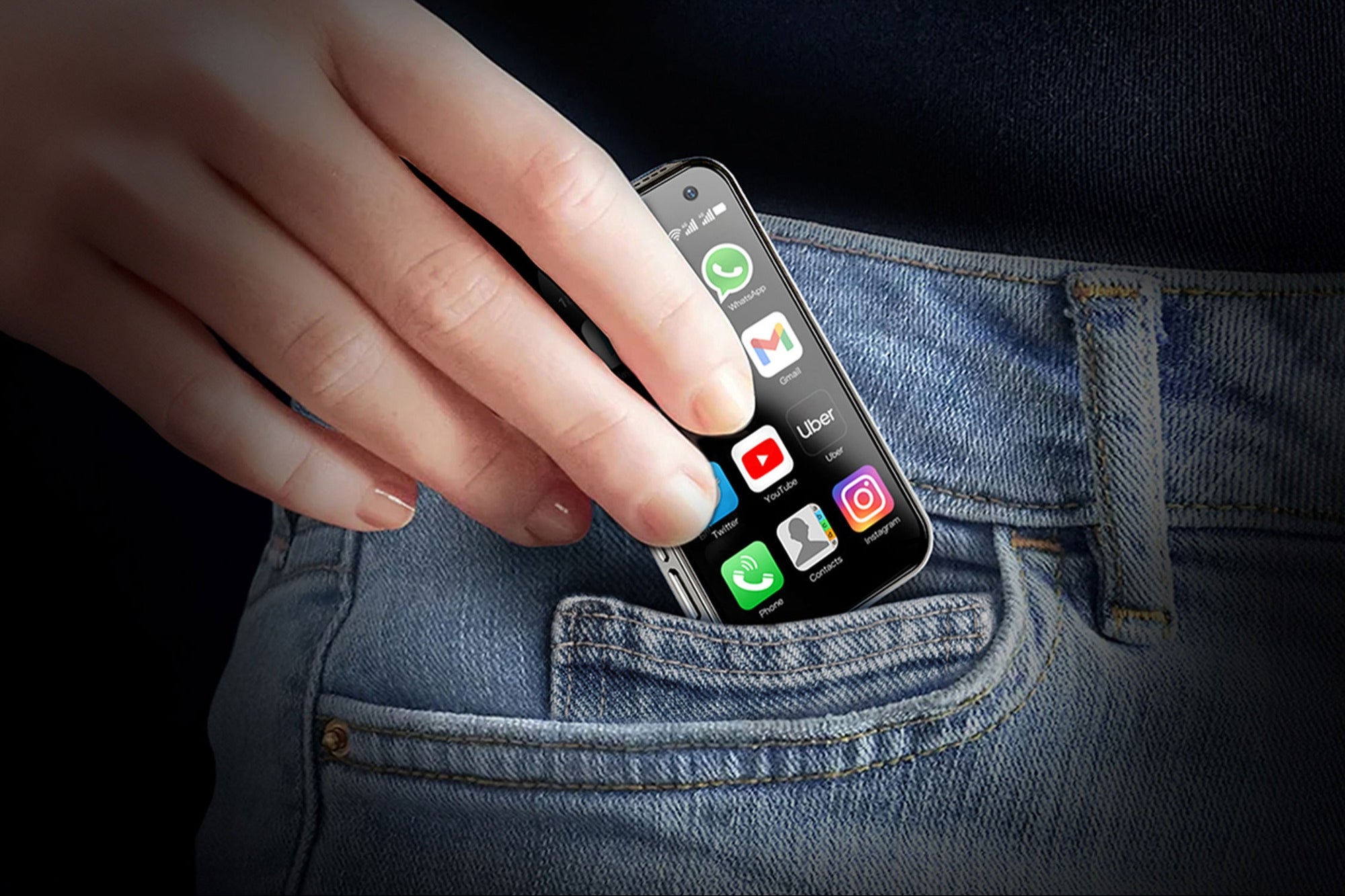 Más grande no siempre es mejor: este pequeño teléfono inteligente lo hace todo