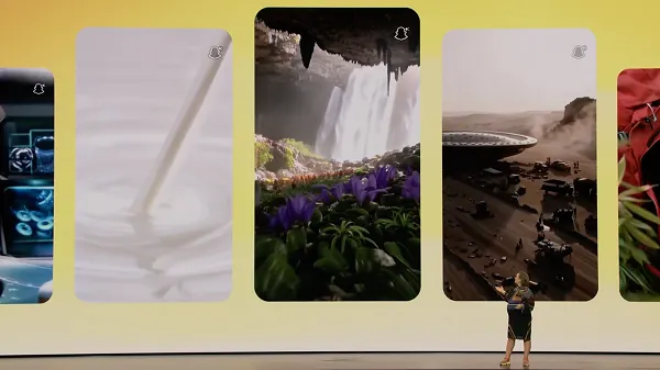 Snapchat añade creación de texto a videos con tecnología de inteligencia artificial