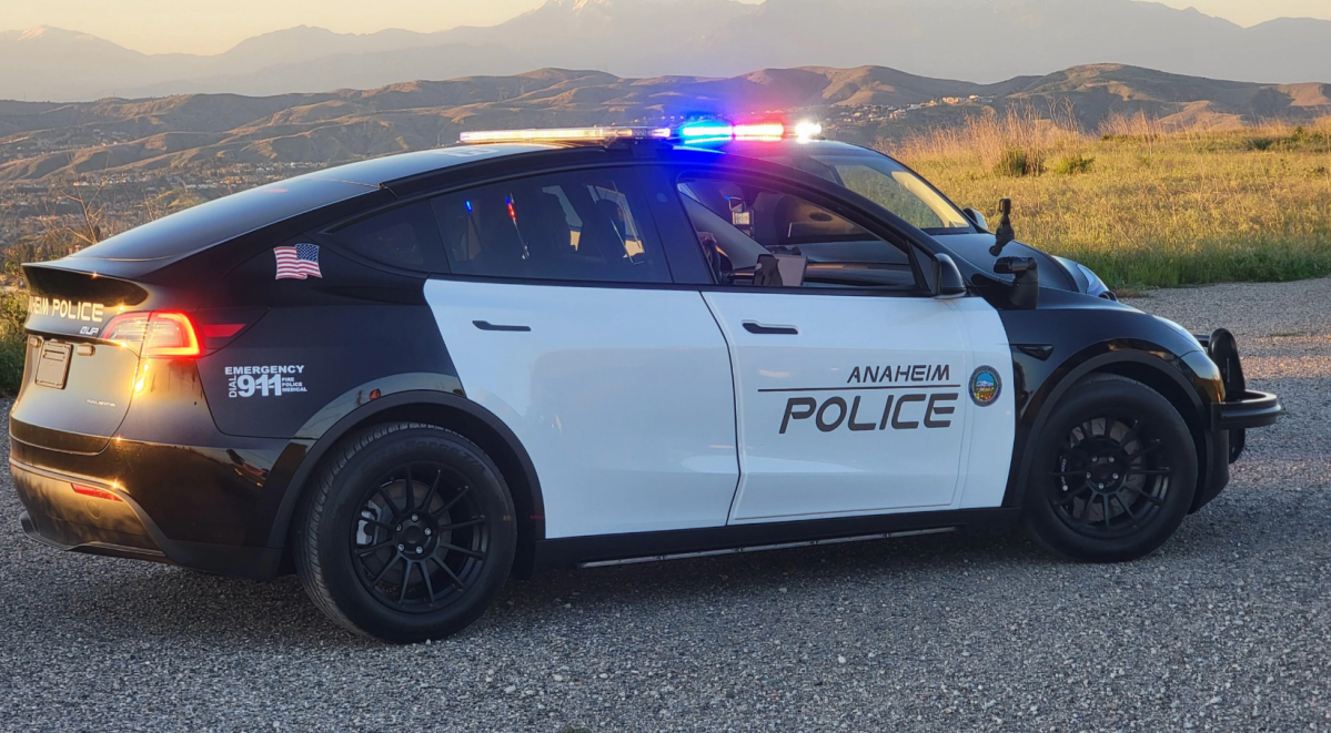 A la policía de California no le gustan sus coches de policía Tesla