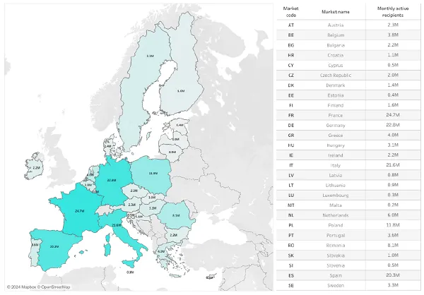 TikTok informa las cifras de usuarios y personal de moderación de la UE