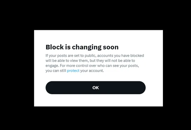 X pasa a la siguiente etapa de diluir el poder del bloqueo