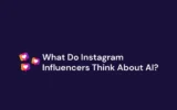 ¿Qué piensan los influencers de Instagram sobre la IA? [Infographic]