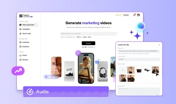Capcut lanza el paquete 'Commerce Pro' para promociones minoristas