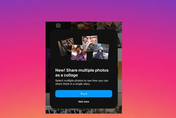 Instagram lanza la opción 'Collage' para historias