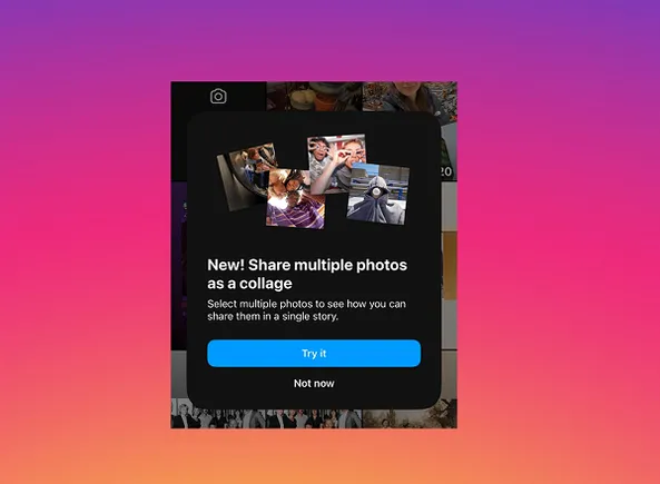 Instagram lanza la opción 'Collage' para historias