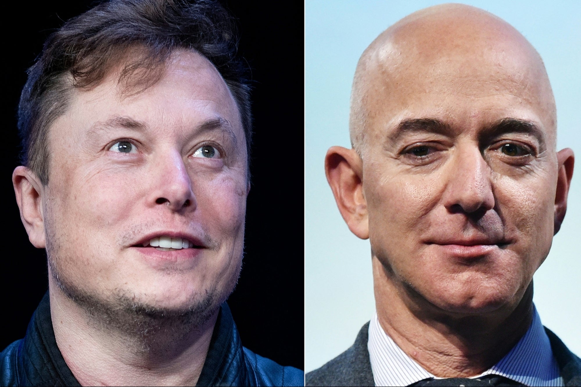 Los multimillonarios Elon Musk y Jeff Bezos pelean de nuevo en X