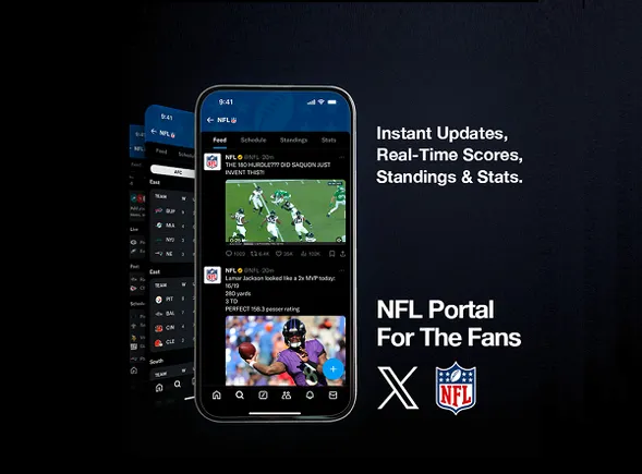 X agrega un 'portal de la NFL' para fomentar la participación deportiva