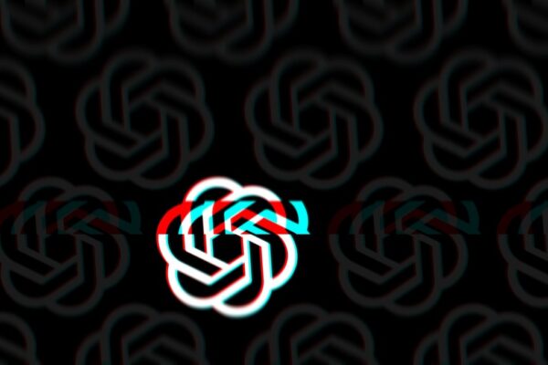 pattern of openAI logo