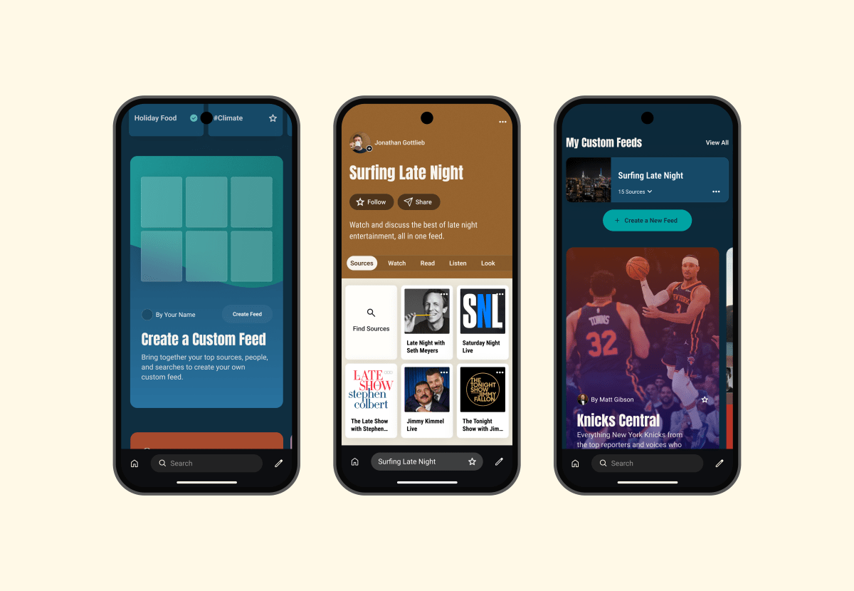Flipboard lanza Surf, una nueva aplicación para navegar en la web social abierta