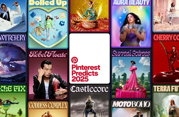 Pinterest publica predicciones de tendencias para 2025