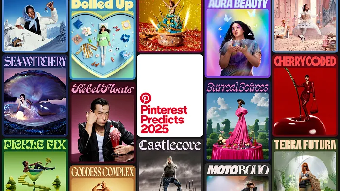 Pinterest publica predicciones de tendencias para 2025