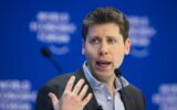OpenAI CEO Sam Altman gestures during a session of the World Economic Forum (WEF) meeting in Davos on January 18, 2024. (Photo by FABRICE COFFRINI/AFP via Getty Images)
