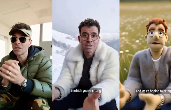 Vistas previas de Instagram próximos elementos de vídeo AI