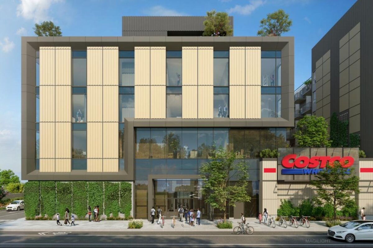 Se están construyendo cientos de apartamentos encima de un Costco