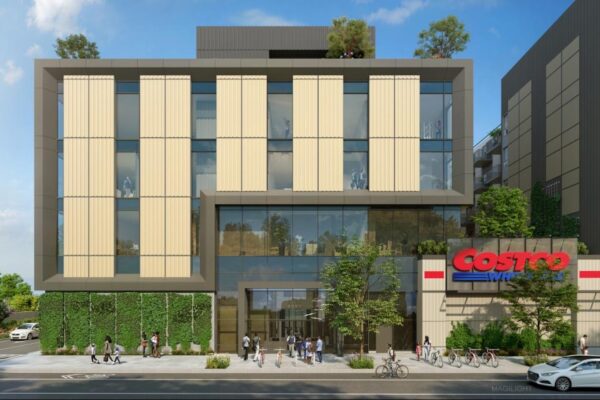 Se están construyendo cientos de apartamentos encima de un Costco