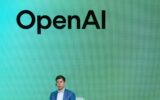 Open AI Chief Executive Officer Sam Altman speaks during the Kakao media day in Seoul.