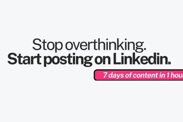 7 días, 7 publicaciones: una estrategia simple para crecer en LinkedIn [Infographic]