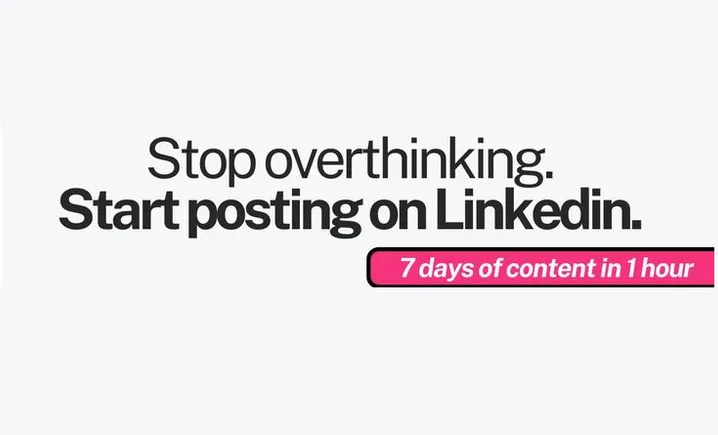 7 días, 7 publicaciones: una estrategia simple para crecer en LinkedIn [Infographic]