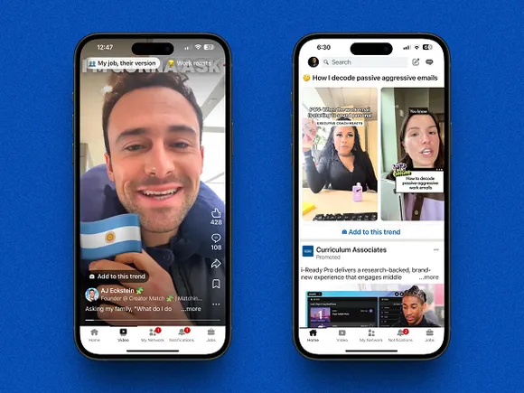 LinkedIn prueba las tendencias de video para alentar la participación de los miembros