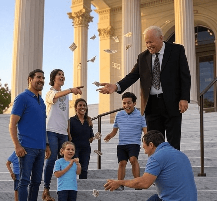 Los ricos bancos de mamá y papá están en todas partes, lo aceptan y se adaptan