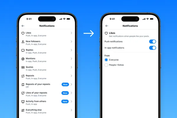 Bluesky ofrece a los usuarios más control sobre las notificaciones