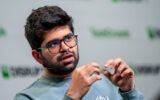 Aravind Srinivas, co-founder and chief executive officer of Perplexity, during TechCrunch Disrupt in San Francisco, California, US, on Wednesday, Oct. 30, 2024.