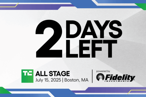 TechCrunch All Stage 2 days left