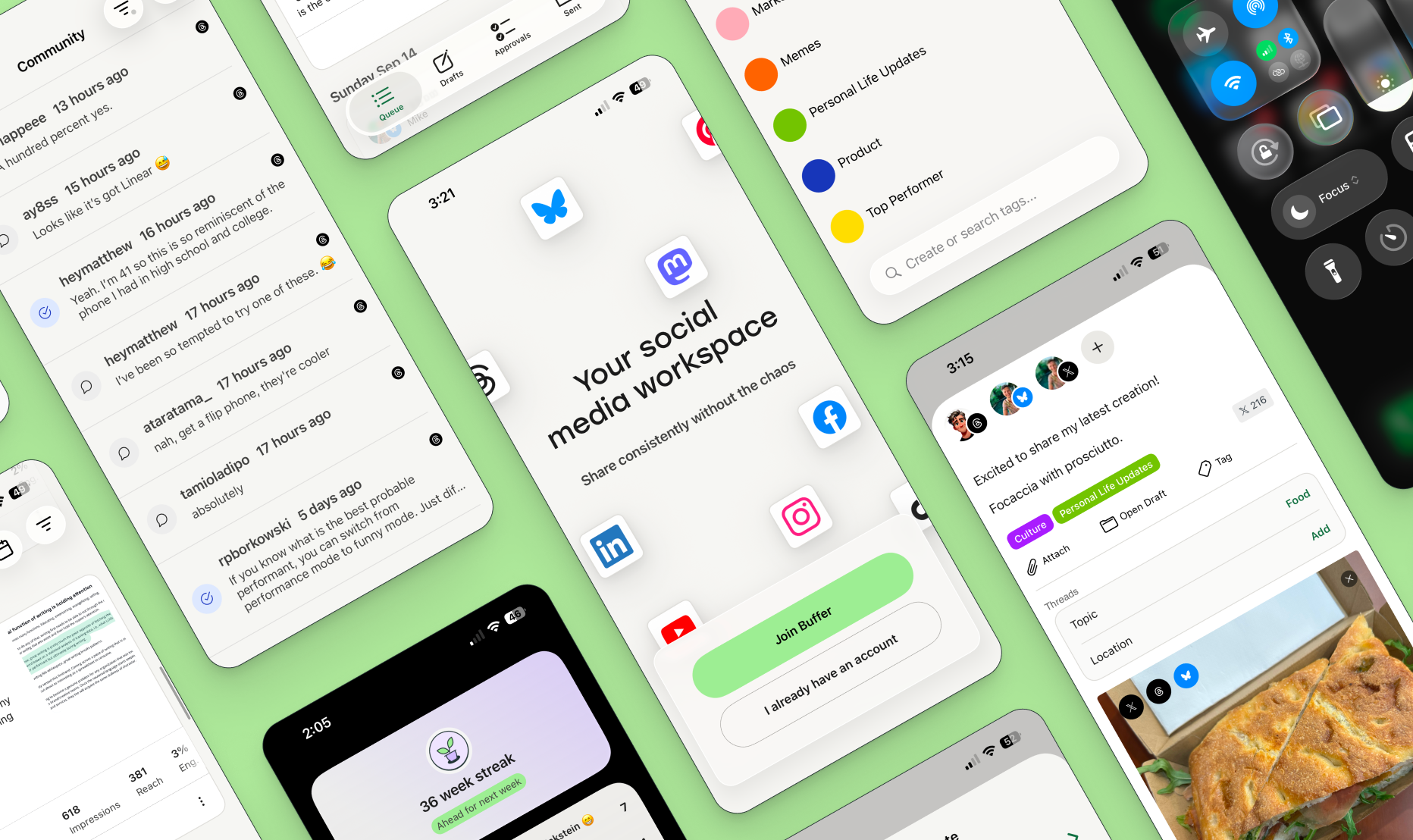 Buffer para iOS 26: nuestra actualización más grande de la historia