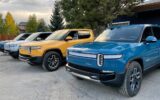 Rivian R1T line up Colorado